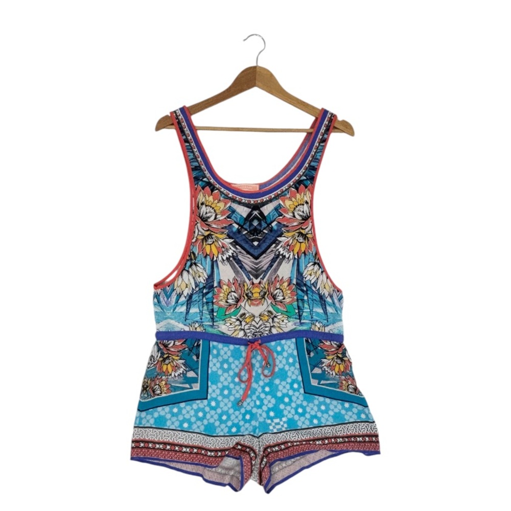 Peach Puff Boho Whimsical Romper